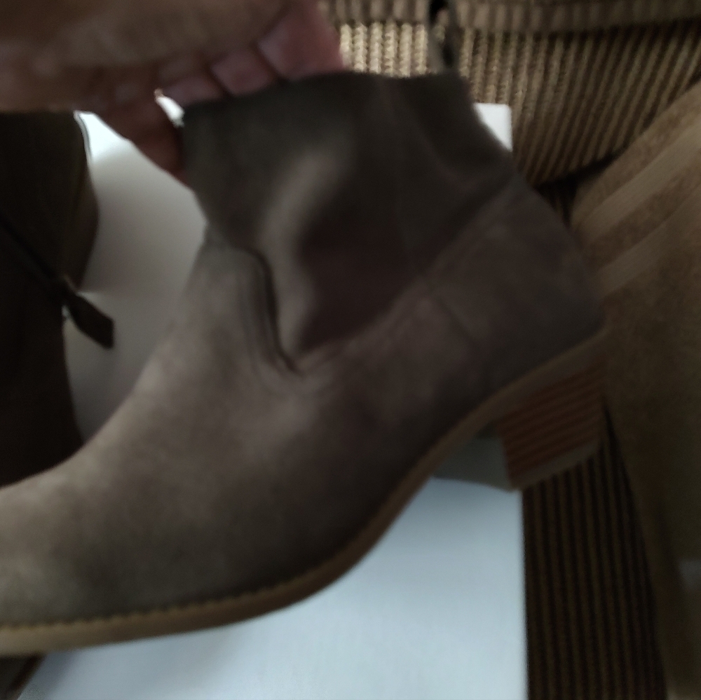 Brown Ankle Boots By Vionic